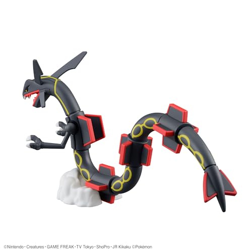 Bandai Spirits Pokemon PlamoCollection Select Series Shiny Rayquaza ‎2697221 NEW_5