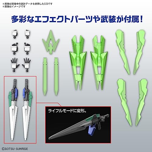 HG 1/144 Gundam Build Metaverse Gundam 00 Diver Ark Plastic Model Kit 2677954_5
