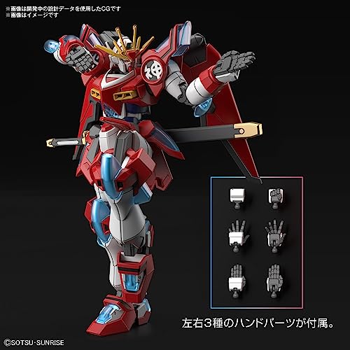 Bandai Spirits HG Gundam Build Metaverse God Burning Gundam 1/144 Kit ‎2654116_5