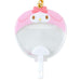 SANRIO my melody can badge case enjoy idol 892980 PVC Fan Shape Keychain NEW_2