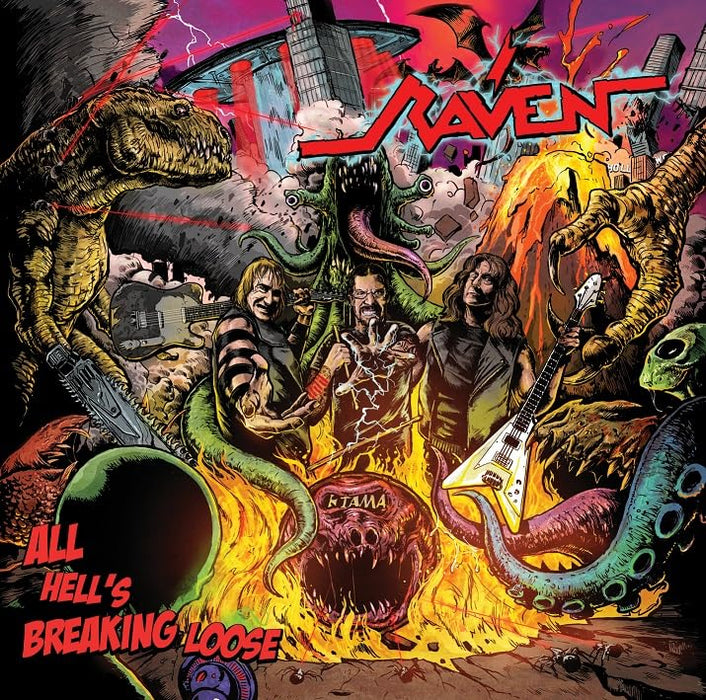 [CD] ALL HELL'S BREAKING LOOSE WITH BONUS TRACK Japan Edition RAVEN KICP4053 NEW_1