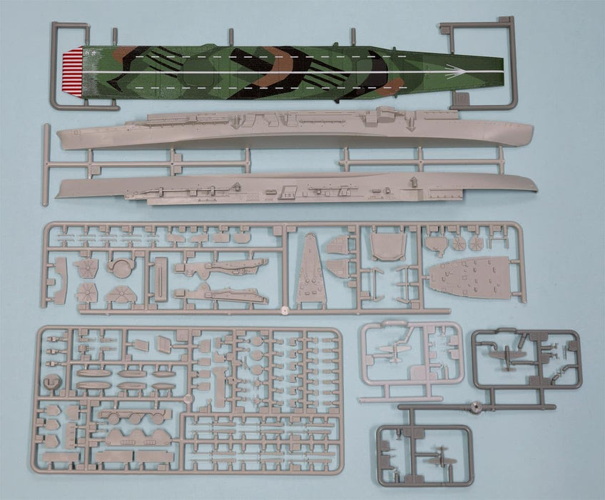 PIT-ROAD W255SP 1/700 IJN Aircraft Carrier CHITOSE Kit w/Painted Flight Deck NEW_7