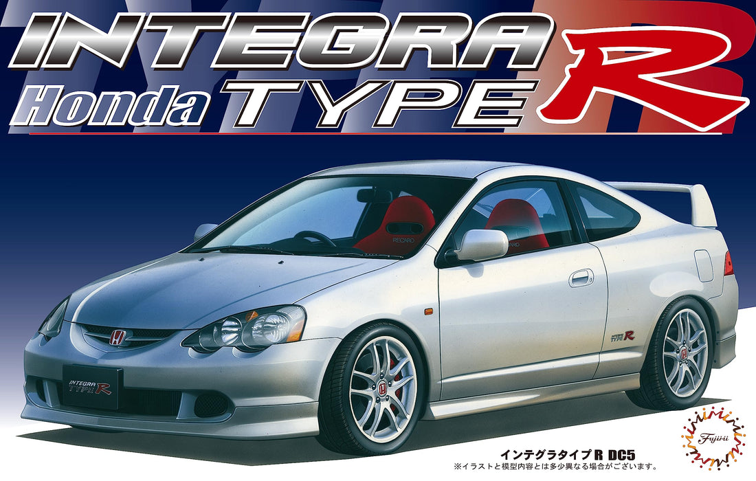 Fujimi 1/24 Inch Up Series No.90 Honda INTEGRA TYPE R DC5 ID-90 Model Kit NEW_3
