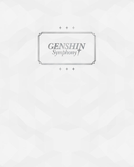 [Blu-ray] GENSHIN Symphony Orchestra Game Music Soundtrack OST KXXL-1003 NEW_1