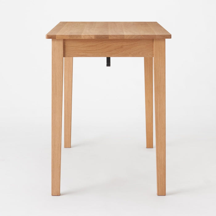MUJI wooden desk oak W110xD55xH70cm 12841050 lacquer finish Floor Mount NEW_2