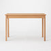 MUJI wooden desk oak W110xD55xH70cm 12841050 lacquer finish Floor Mount NEW_3