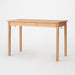 MUJI wooden desk oak W110xD55xH70cm 12841050 lacquer finish Floor Mount NEW_4