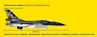 PLATZ Heller 1/48 Belgian Air Force F-16 Dark Falcon Plastic Model Kit HE30411_3