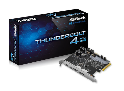 ASRock Thunderbolt 4 AIC R2.0 Extension Board Intel 500 Series Motherboar NEW_1