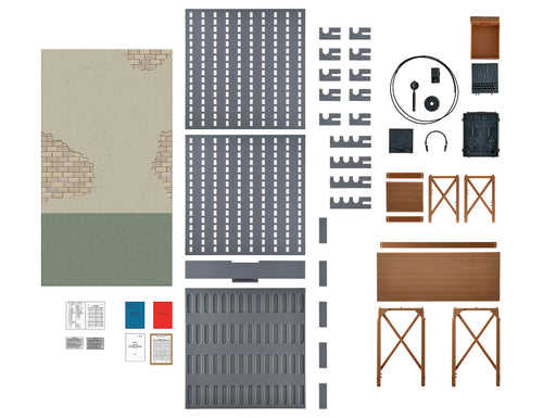 TOMYTEC 1/12 scale Little Armory LD044 SAFE HOUSE A Plastic Model Kit ‎325550_2