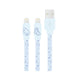 Gourmandise Sanrio Characters Lightning Cable Cinnamoroll Blue SANG-303CN NEW_1