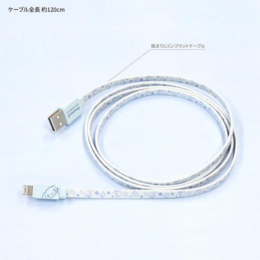 Gourmandise Sanrio Characters Lightning Cable Cinnamoroll Blue SANG-303CN NEW_2