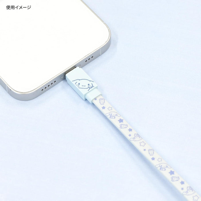 Gourmandise Sanrio Characters Lightning Cable Cinnamoroll Blue SANG-303CN NEW_3