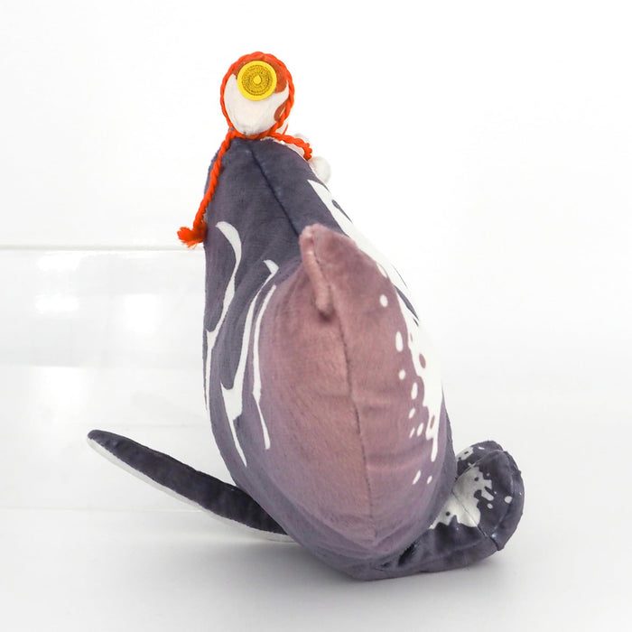 Sanei Boeki Splatoon 3 ALL STAR COLLECTION Mantaro Small Size Plush Doll SP47_5