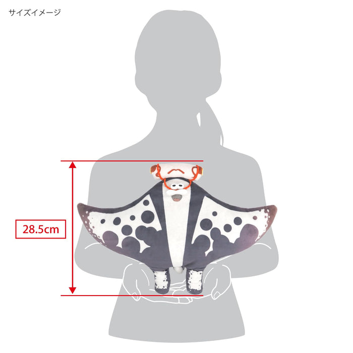 Sanei Boeki Splatoon 3 ALL STAR COLLECTION Mantaro Small Size Plush Doll SP47_6