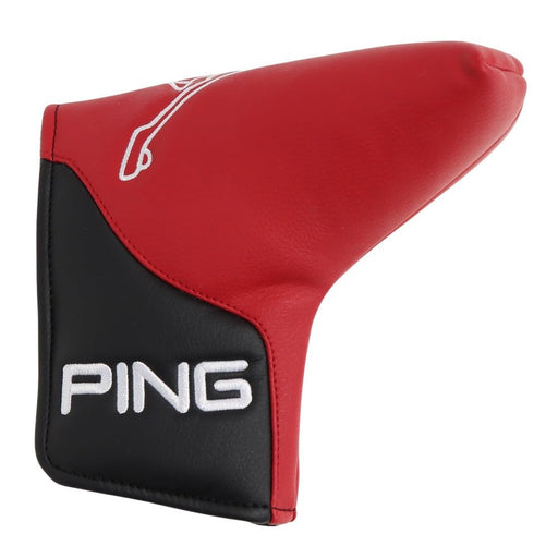 Ping Golf Blade Putter Head Cover Mr.Ping Red / Black HC-U2302 36870 BK/WH NEW_2