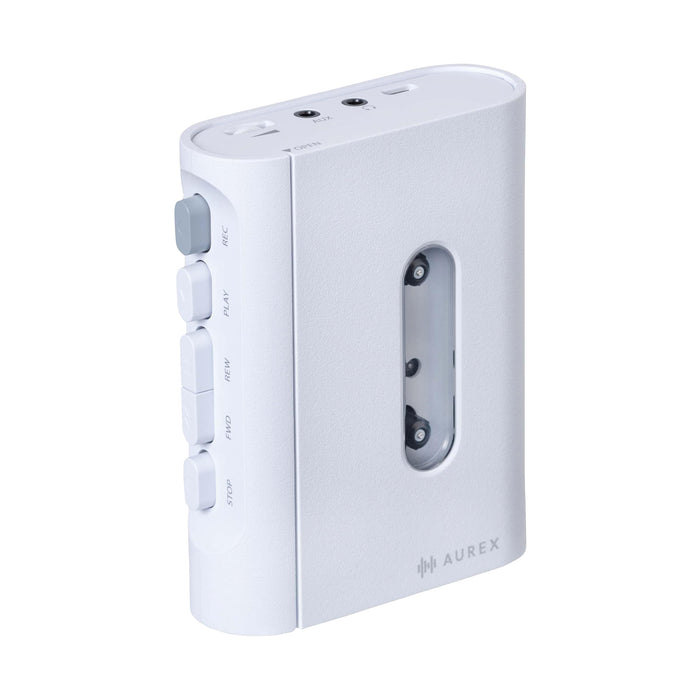 Toshiba AUREX Walky AX-W10 Wireless Bluetooth Cassette Player White USB Type-C_1