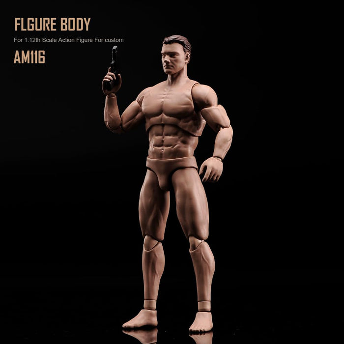 1/12 6" male body Miniature Action Figure Body Doll Collection ‎SL28572-JY-JP_4