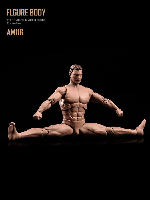 1/12 6" male body Miniature Action Figure Body Doll Collection ‎SL28572-JY-JP_5