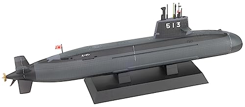 PIT-ROAD 1/350 JB SERIES JMSDF Submarine SS-513 TAIGEI Plastic Model Kit JB35_2