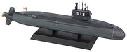 PIT-ROAD 1/350 JB SERIES JMSDF Submarine SS-513 TAIGEI Plastic Model Kit JB35_4