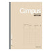 Kokuyo Campus Diary Notebook 2024 Semi-B5 Weekly Vertical Brown NI-CWVLS-B5-24_1