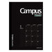 Kokuyo Campus Diary Notebook 2024 A5 Monthly Block Ruled Black NI-CMSD-A5-24 NEW_1