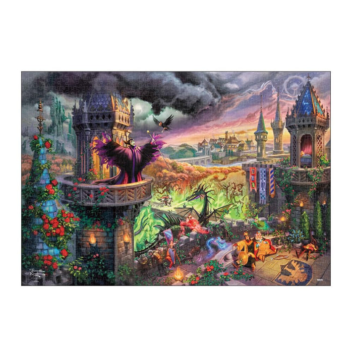 Disney Maleficent 1000 Piece Jigsaw Puzzle Tenyo (51x73.5cm) D-1000-856 NEW_1