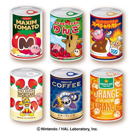 ENSKY Kirby's Dream Land can badge Set of 6 pieces 77x46x6mm Game Character NEW_1