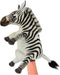 HANSA Zebra Hand Puppet BH8470 Realistic Design Animal Plush Doll Acrylic NEW_1
