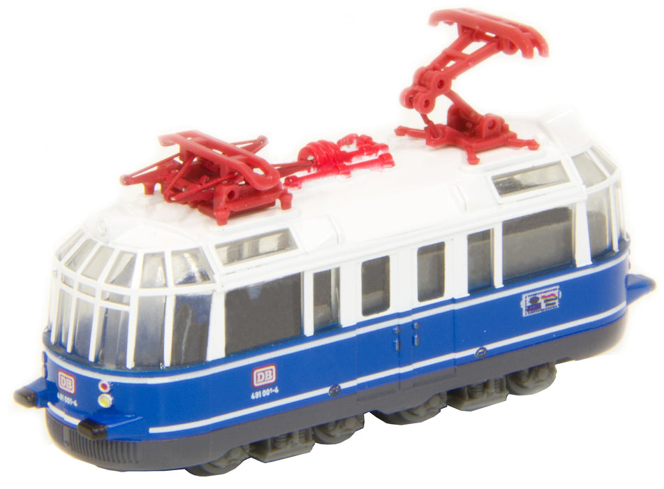 Rokuhan ST015-2 Z Shorty DB Class491 Gentian Blue Plastic Model Railroad Train_1