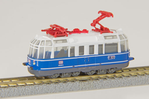 Rokuhan ST015-2 Z Shorty DB Class491 Gentian Blue Plastic Model Railroad Train_2