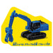 Tomica Town Road Construction site Hydraulic Excavator & Sheen Parts 913207 NEW_2