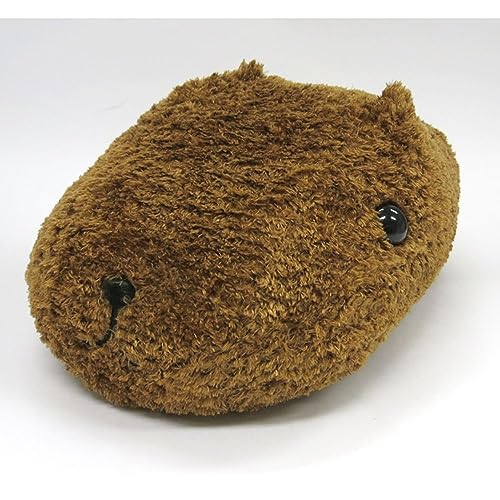 Sekiguchi Mofutto Capybara-san Capybara Plush Doll 697441 Brown Polyester NEW_2