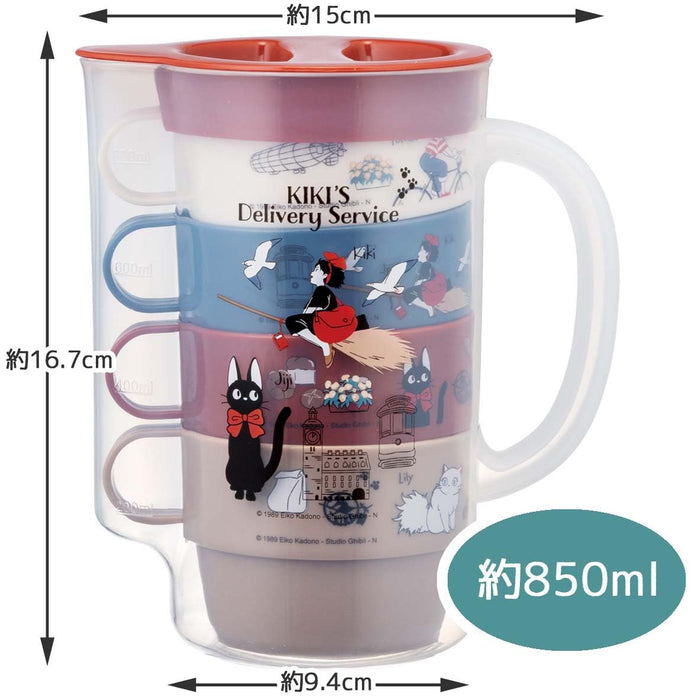 Kiki's Delivery Service Stacking Mug Cup With Case (Water Jug) KS32S-A Skater_4
