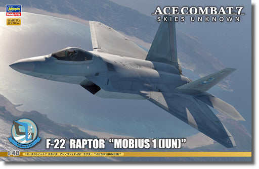 1/48 Creator Works Ace Combat 7 Skies Unknown F-22 Raptor Mobius 1 IU SP571 NEW_1