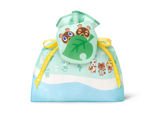 Animal crossing wrapping x eco bag L size Mamekichi & Tsubukichi NSL-0122 NEW_1