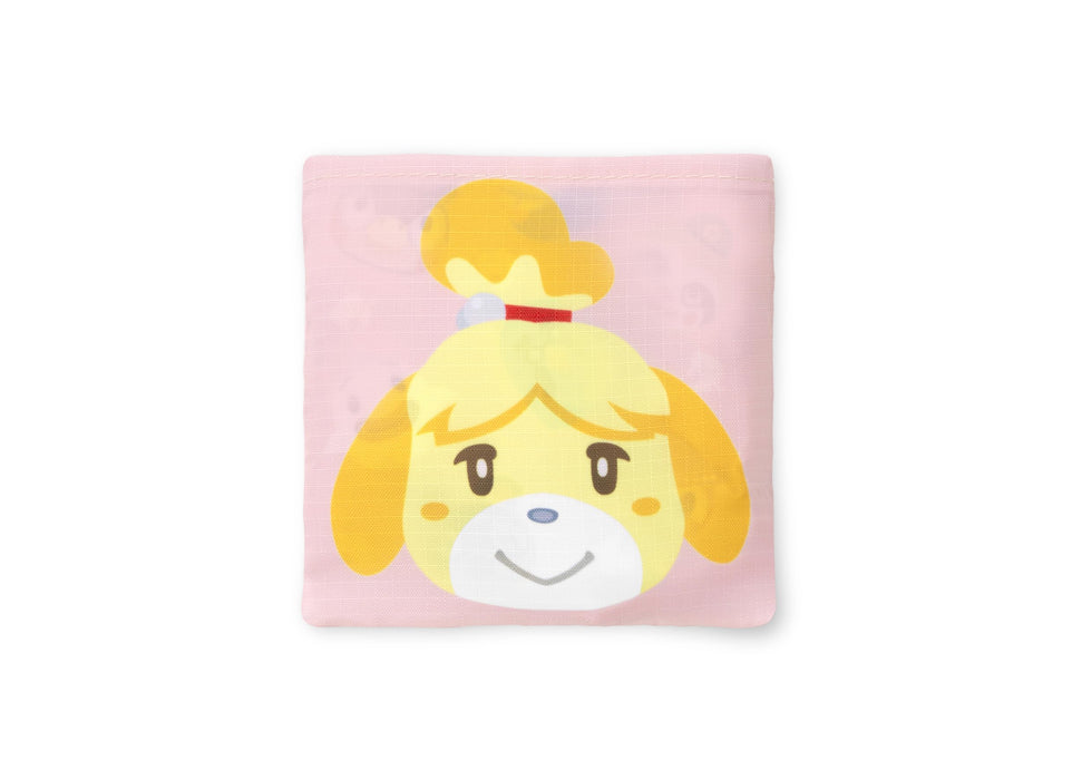 Animal crossing wrapping x eco bag S size Shizue NSL-0126 Pink Game Character_2