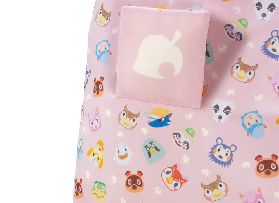 Animal crossing wrapping x eco bag S size Shizue NSL-0126 Pink Game Character_3