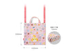 Animal crossing wrapping x eco bag S size Shizue NSL-0126 Pink Game Character_7