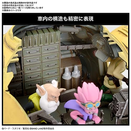 Bandai Spirits SAND LAND Royal Army Tank Corps No.104 1/35 Model Kit ‎2704770_6