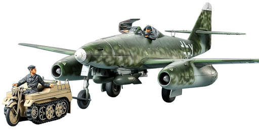 Tamiya 1/48 Messerschmitt Me262 A-2a w/Kettenkrad towing set Model kit 25215 NEW_1