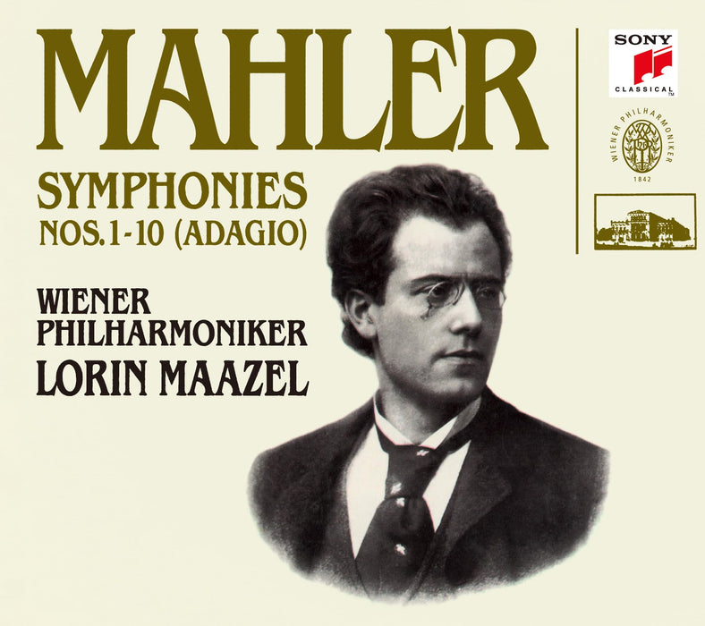[SACD Hybrid] Mahler Symphonies No.1-10 12-disc Lorin Maazel WPh SICC-10448 NEW_1