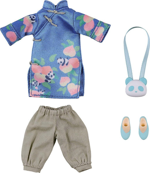 Nendoroid Doll Outfit Set: Long Length Chinese Outfit Panda Cloth G17633 NEW_1