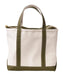 L.L.Bean Boat and Tote Bag Zip Top Medium Size 16L Antique Olive 112644 NEW_1