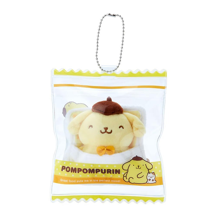 Sanrio Pompompurin Keychain Convenience Collection Keyring Mascot holder 277207_1