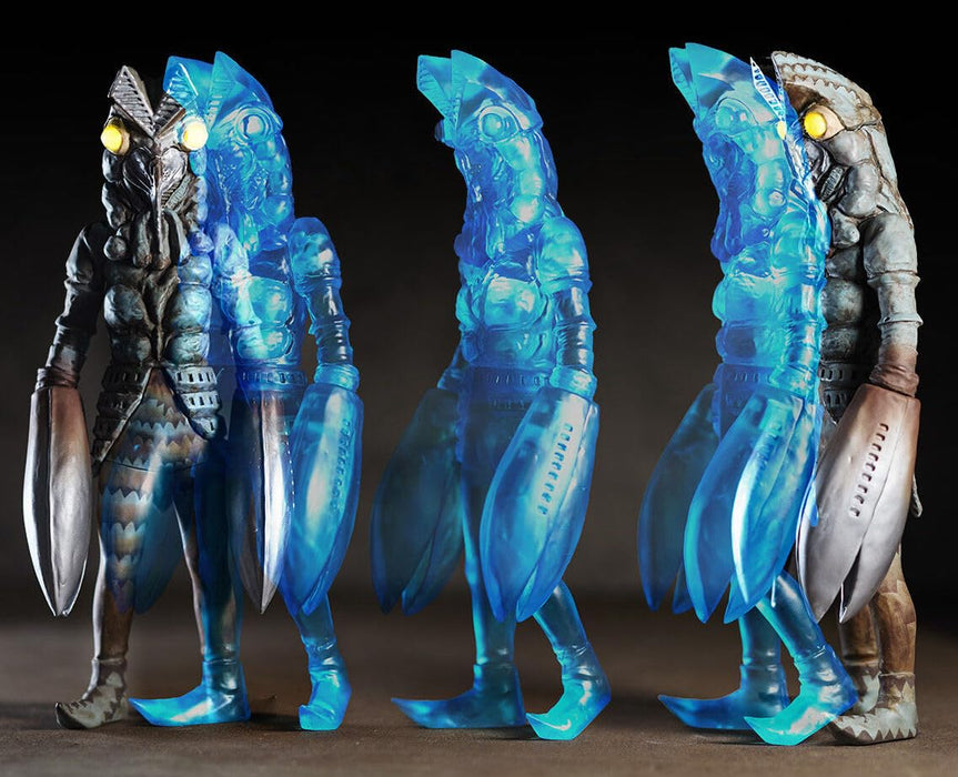 BANDAI Ultimate Luminous Alien Baltan figure set of 2 160mm PVC ULTRAMAN NEW_1