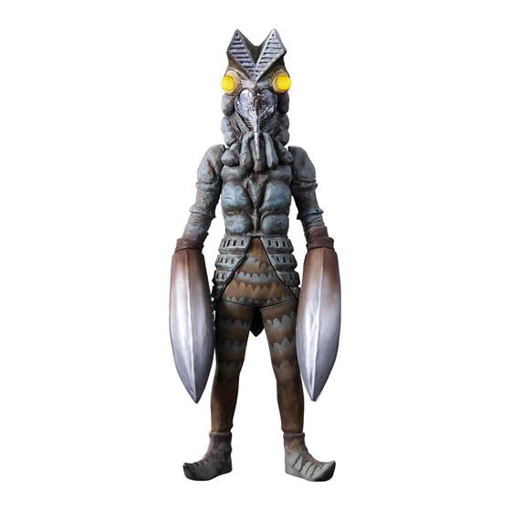 BANDAI Ultimate Luminous Alien Baltan figure set of 2 160mm PVC ULTRAMAN NEW_7