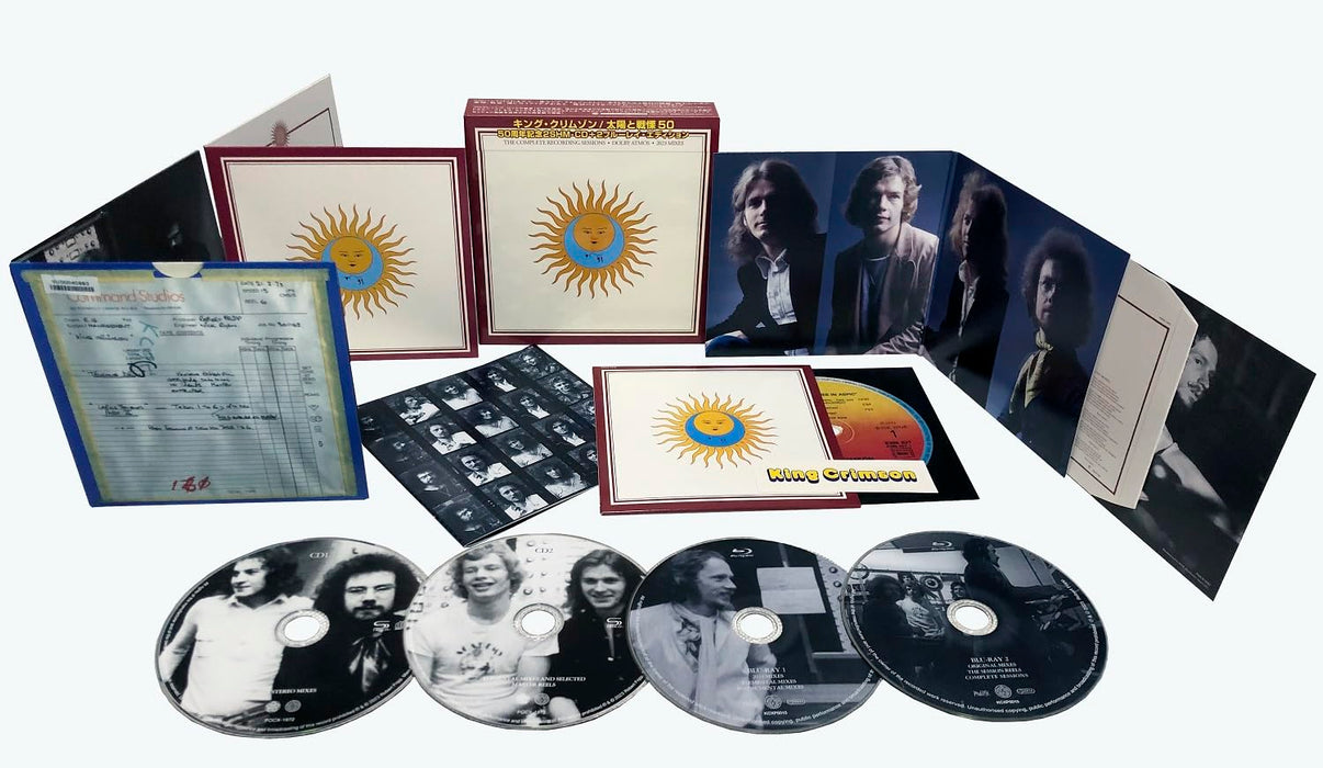King Crimson Sun and Terror 50: 50th Anniversary 2SHM-CD+2Blu-ray POCS-1972 NEW_2