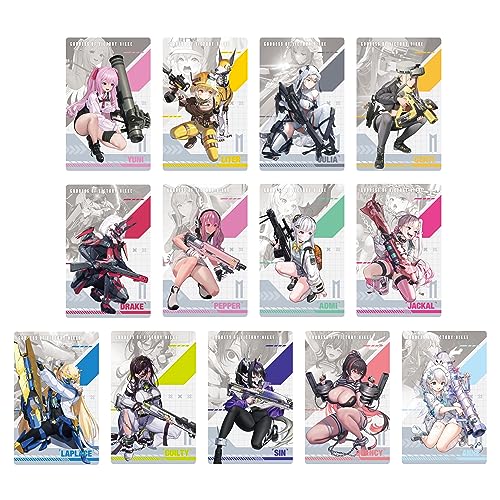 Goddess of Victory: NIKKE Gun Girl Metal Card Collection Set of 10 Pack in Box_3